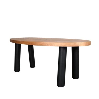 Venner baltā ozola pusdienu galda virsma